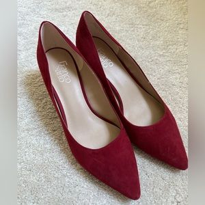 Franco Sarto Samira Pump - Red Suede